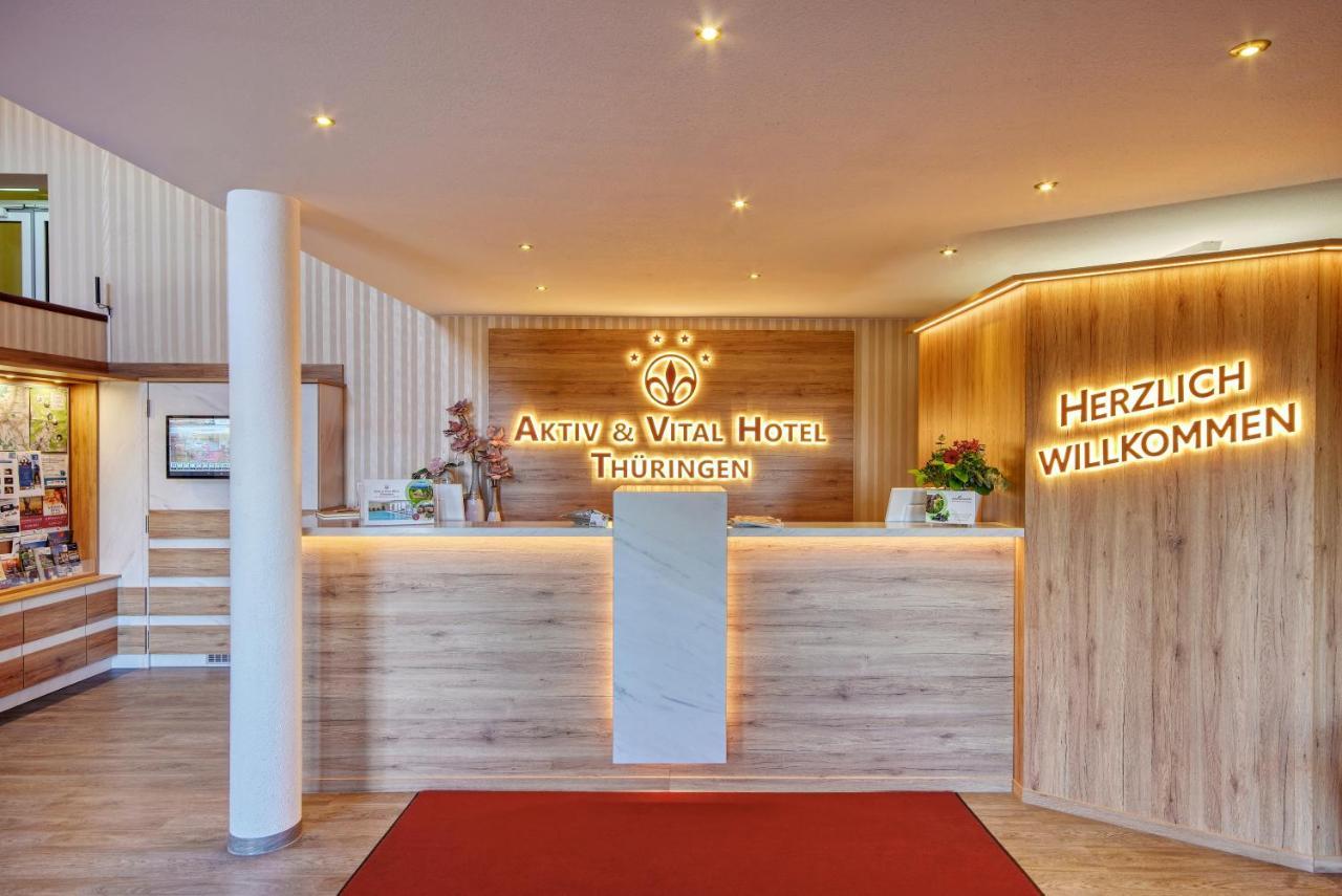 Akzent Aktiv & Vital Hotel Thueringen ชมาลค์คาลเดิน ภายนอก รูปภาพ