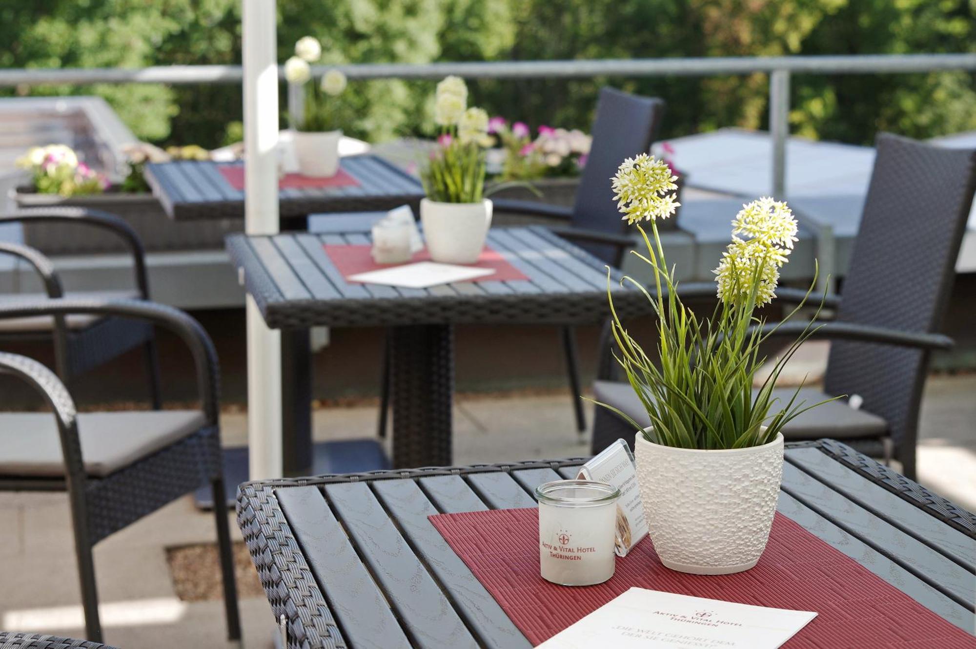 Akzent Aktiv & Vital Hotel Thueringen ชมาลค์คาลเดิน ภายนอก รูปภาพ